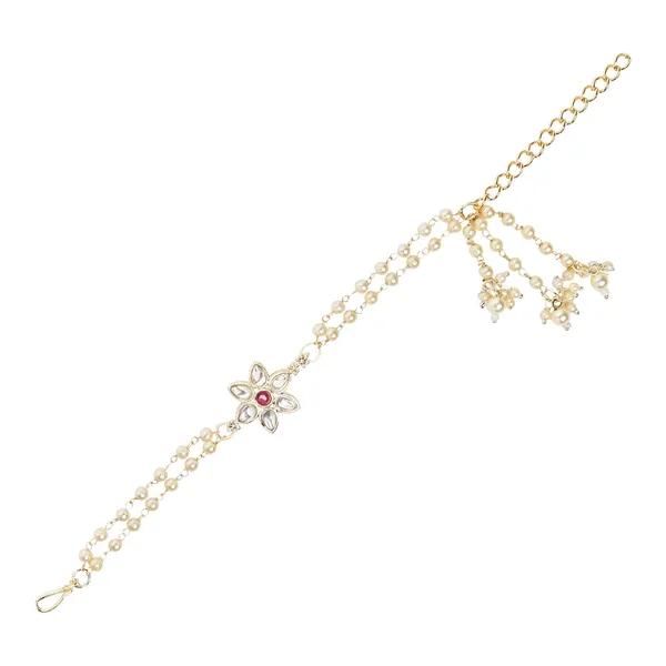 White_And_Pink_Thread_Beaded_Rakhi_For_Raksha_Bandhan_For_Bhaiya_And_Bhabhi