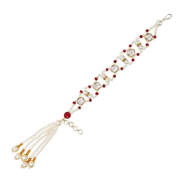 Elegant_Bhaiya_Bhabhi_Red_Lumba_Pearl_&_Rakhi_With_Roli_Chawal_&Card