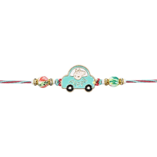 Blue_Thread_Beaded_Rakhi_For_Raksha_Bandhan_For_Brother