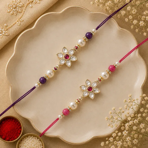 Elegance_Kundan_&_Pearl_Beads_Rakhi_with_Roli_Chawal_&_Card_(Pack_of_2)