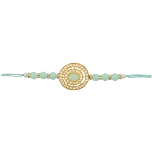 Green_Thread_Beaded_Rakhi_For_Raksha_Bandhan_For_Kids