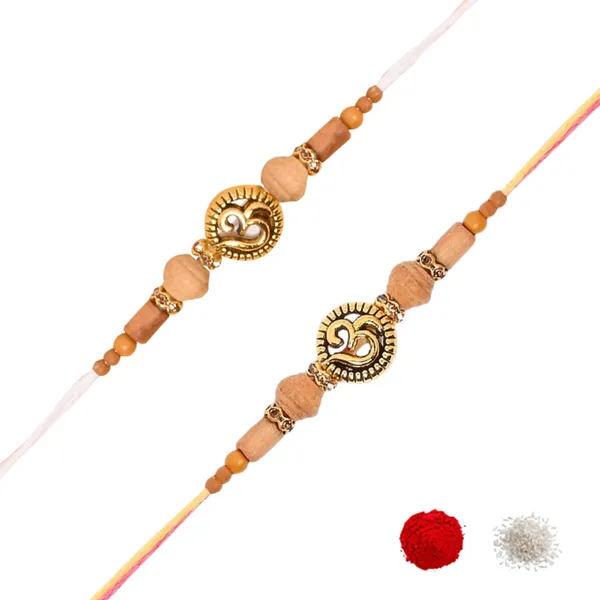 Golden_Thread_Beaded_Rakhi_For_Raksha_Bandhan_For_Brother_Pack_Of_2