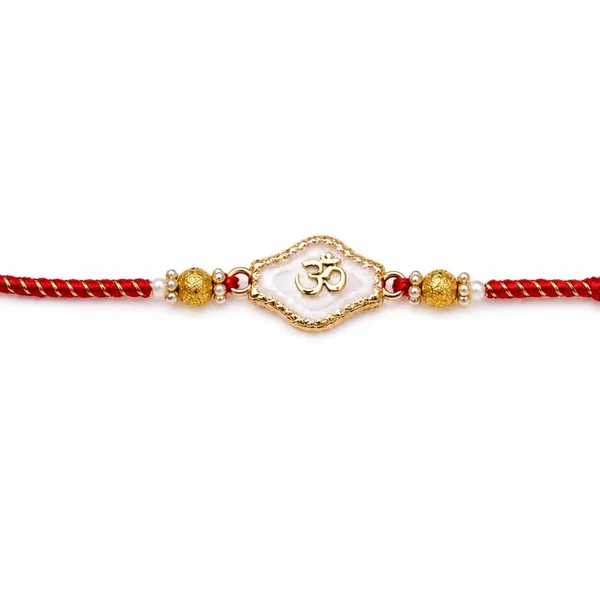 Red_Thread_Beaded_Rakhi_For_Raksha_Bandhan_For_Brother