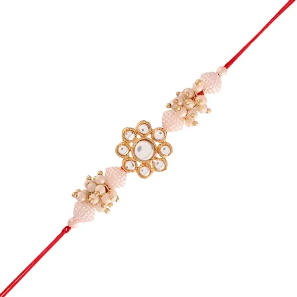 Gold_Plated_Ethnic_Designer_Pearl_Kundan_Rakhi_Bracelet_for_Brother/Men