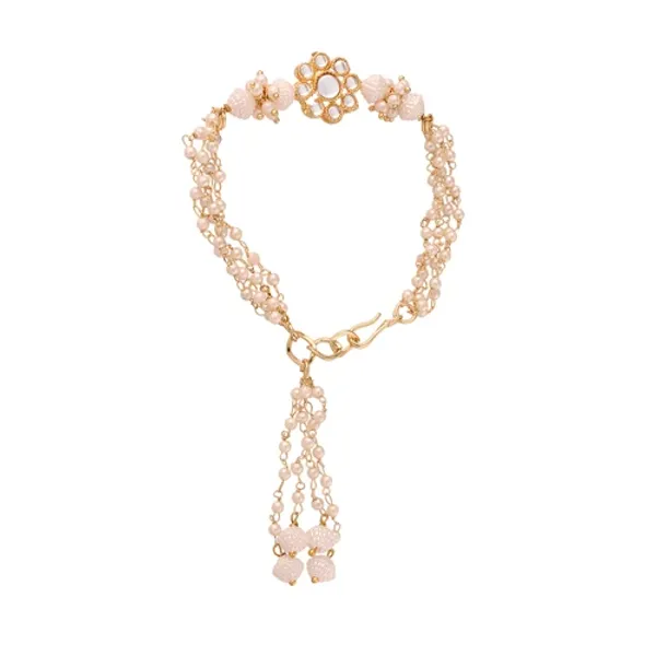 Gold_Plated_Hanging_Pearl_Studded_Bracelet
