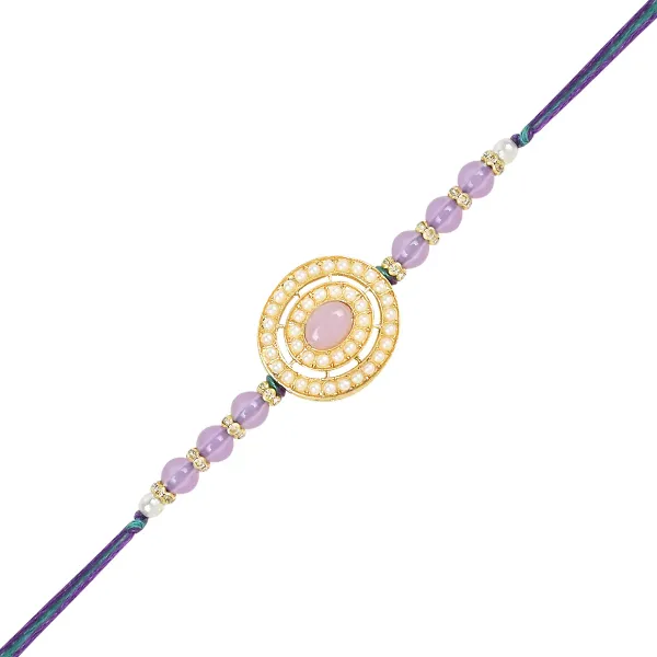 Beautiful_Pearl_Beads_Rakhi_with_Roli_Chawal_&_Card_(Pack_of_4)
