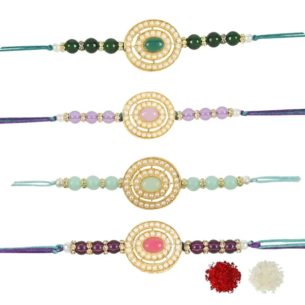 Beautiful_Pearl_Beads_Rakhi_with_Roli_Chawal_&_Card_(Pack_of_4)