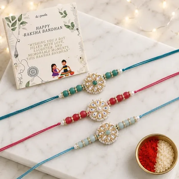 Designer_Pearl_Beads_Studded_Rakhi_Bracelet_for_Brother/_Bhaiya