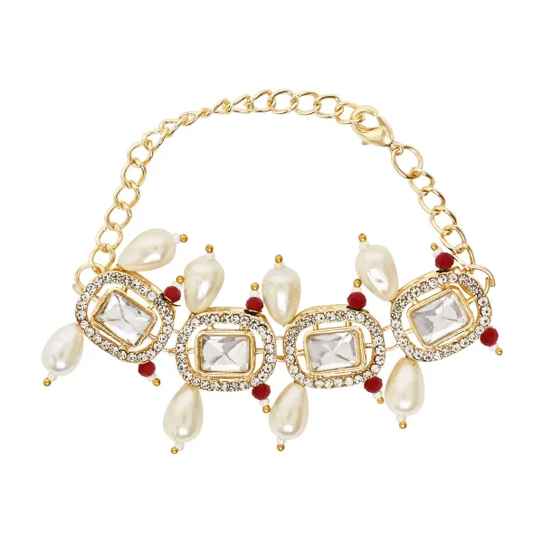 Elegant_Bhaiya_Bhabhi_Red_Lumba_Pearl_&_Rakhi_With_Roli_Chawal_&Card