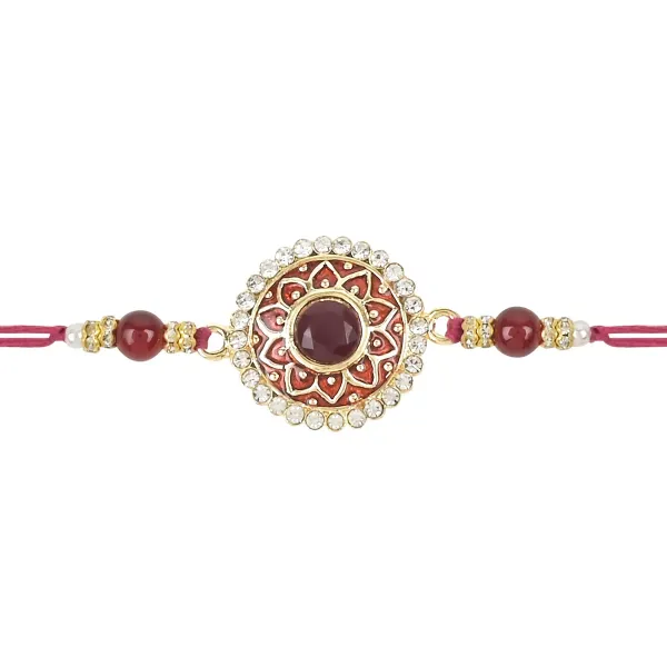 Colourful_Beads_And_Meenakari_Rakhi_with_Roli_Chawal_&_Card_(Pack_of_2)