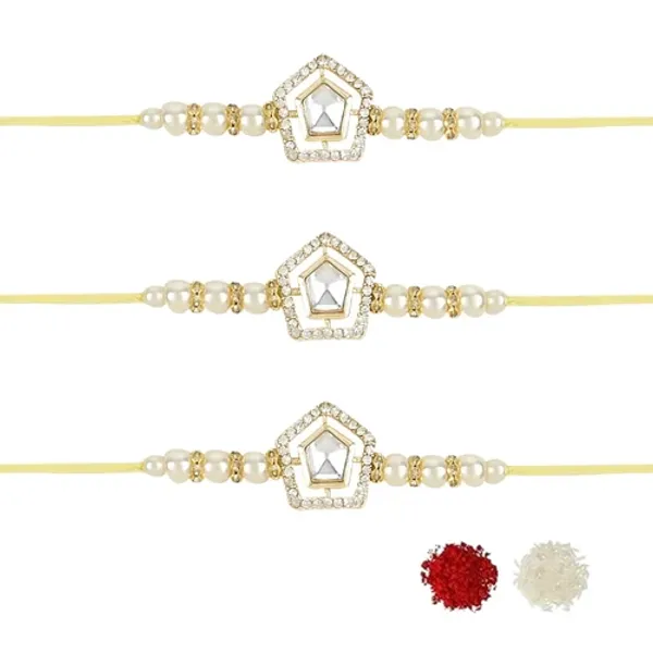 Dazzling_Pearl_Kundan_Stone_Rakhi_with_Roli_Chawal_&_Card_(Pack_of_3)