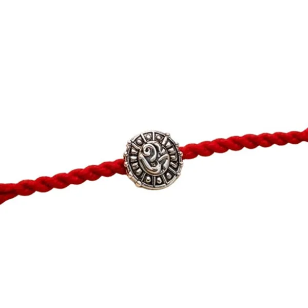 Om_Rakhi_with_Roli_Chawal_&_Rakshabandhan_Card