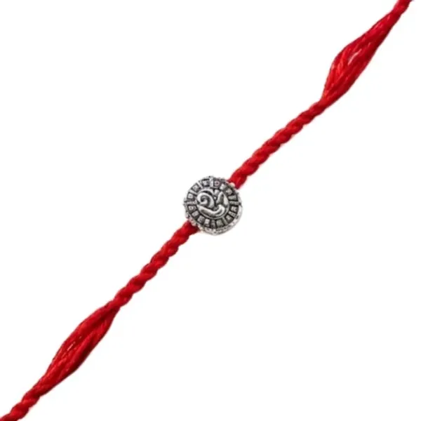 Om_Rakhi_with_Roli_Chawal_&_Rakshabandhan_Card