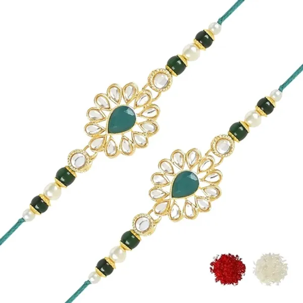 Blue_Thread_Beaded_Rakhi_For_Raksha_Bandhan_For_Brother_Pack_Of_2