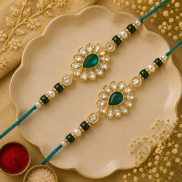 Blue_Thread_Beaded_Rakhi_For_Raksha_Bandhan_For_Brother_Pack_Of_2