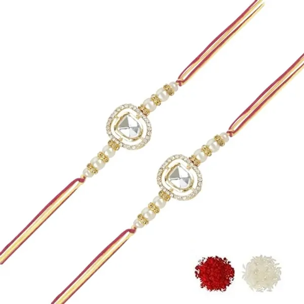 Dazzling_Pearl_Kundan_Stone_Rakhi_with_Roli_Chawal_&_Card_(Pack_of_2)