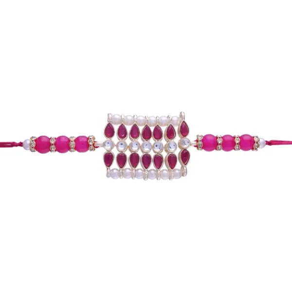 Designer_Pearl_Beads_Studded_Rakhi_Bracelet_for_Brother/_Bhaiya