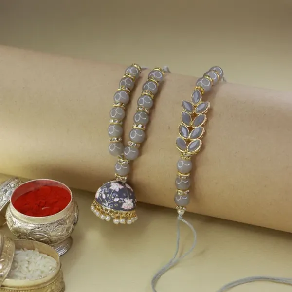 Designer_Bhaiya_Bhabhi_Hanging_Lumba_&_Rakhi_Combo_Set