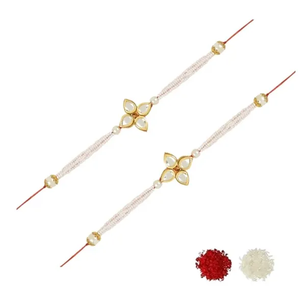 Beautiful_Kundan_&_Pearl_Rakhi_with_Roli_Chawal_&_Card_(Pack_of_2)