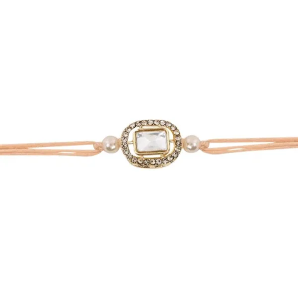 Delicate_Pearl_Beads_Peach_Rakhi_with_Roli_Chawal_&_Rakshabandhan_Card