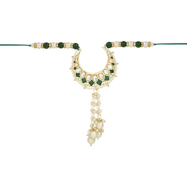 Elegant_Bhaiya_Bhabhi_Lumba_&_Pearl_Rakhi_With_Roli_Chawal_&_Card