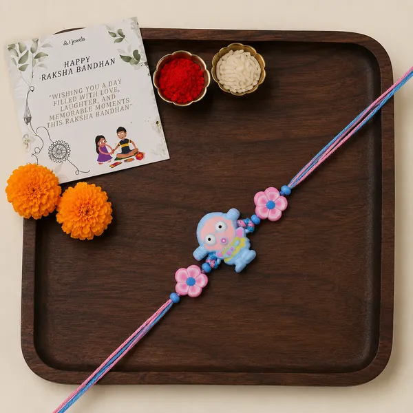 Adorable_Cartoon_Character_Rakhi_With_Roli_Chawal_&_Rakshabandhan_Card