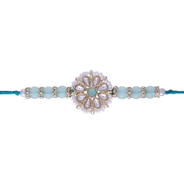 Designer_Pearl_Beads_Studded_Rakhi_Bracelet_for_Brother/_Bhaiya
