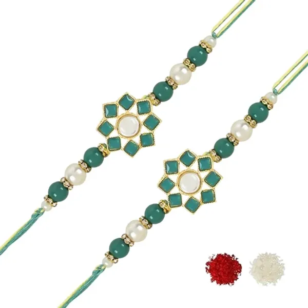 Dazzling_Pearl_Kundan_Stone_Rakhi_with_Roli_Chawal_&_Card_(Pack_of_2)