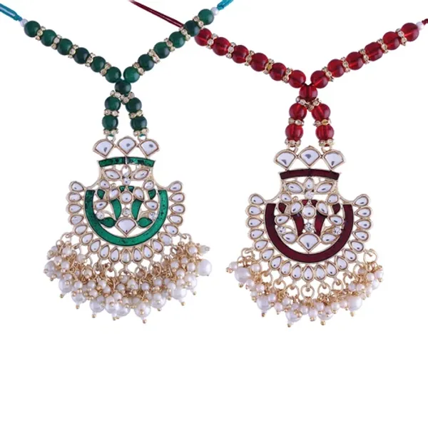 Gold_Plated_Designer_Lumba_Kundan_Pearl_Rakhi_For_Bhabhi