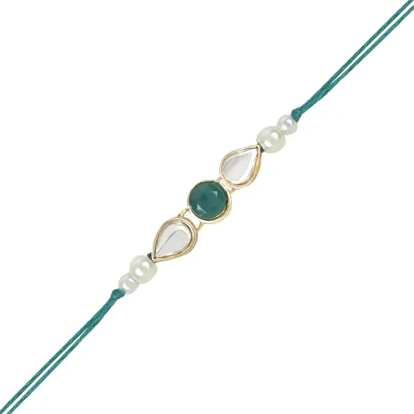 Dazzling_Pearl_Kundan_Stone_Rakhi_with_Roli_Chawal_&_Card_(Pack_of_3)