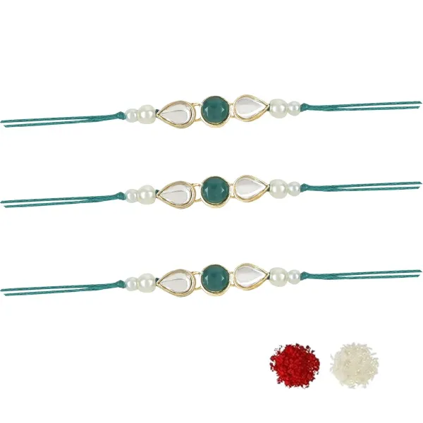 Dazzling_Pearl_Kundan_Stone_Rakhi_with_Roli_Chawal_&_Card_(Pack_of_3)