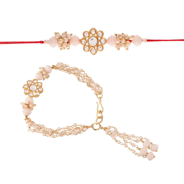 Traditional_Bhaiya_Bhabhi_Lumba_Pearl_&_Rakhi_With_Roli_Chawal