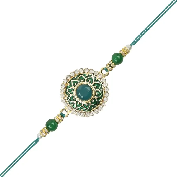 Colourful_Beads_And_Meenakari_Rakhi_with_Roli_Chawal_&_Card_(Pack_of_2)
