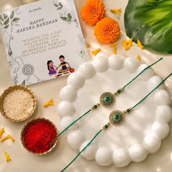 Colourful_Beads_And_Meenakari_Rakhi_with_Roli_Chawal_&_Card_(Pack_of_2)