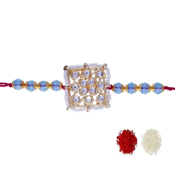 Designer_Pearl_Beads_Studded_Rakhi_Bracelet_for_Brother/_Bhaiya