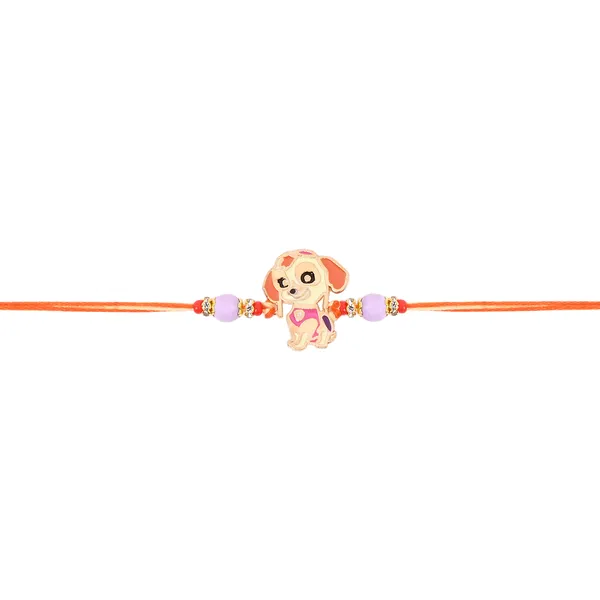 Adorable_Little_Cute_Puppy_Pets_Rakhi_With_Roli_Chawal_&_Rakshaband_Card