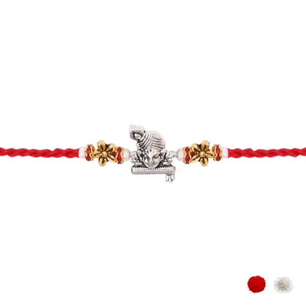 Krishna_Rakhi_With_Roli_Chawal_&_Rakshabandhan_Card