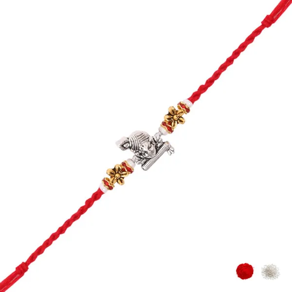 Krishna_Rakhi_With_Roli_Chawal_&_Rakshabandhan_Card