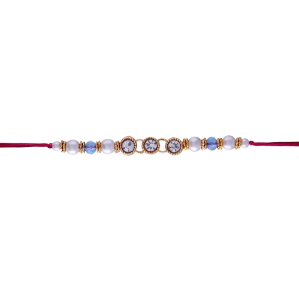 Designer_Pearl_Beads_Studded_Rakhi_Bracelet_for_Brother/_Bhaiya