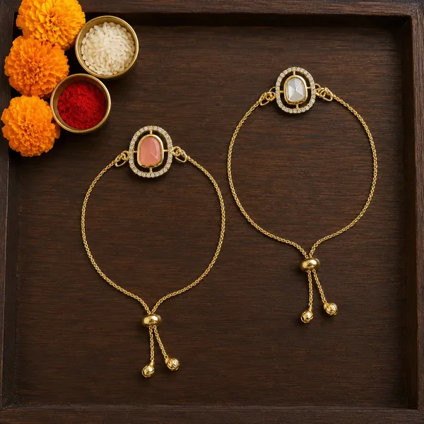 Special_Golden_Tone_Bracelet_Style_Bhabhi_Rakhi_-_(Pack_of_2)