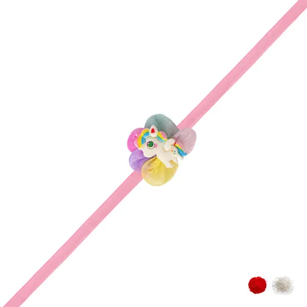 Cute_Unicorn_Rakhi_With_RoliChawal_&_Card