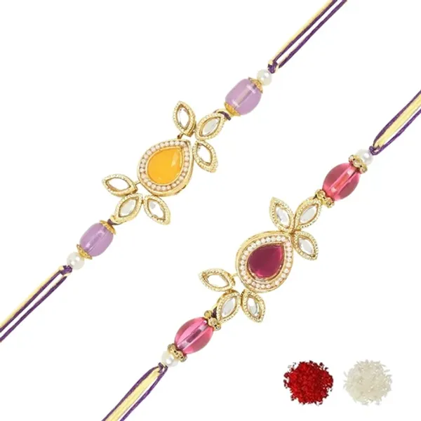 Beautiful_Kundan_&_Pearl_Rakhi_with_Roli_Chawal_&_Card_(Pack_of_2)
