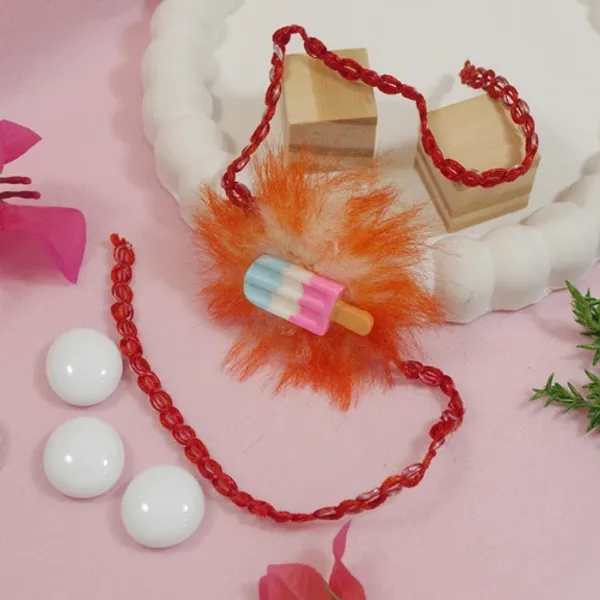 Furry_Base_Colorful_Ice_Candy_with_Roli_Chawal_&_Rakshabandhan_Card