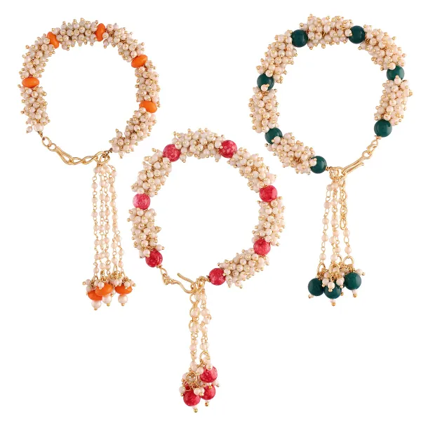 Gold_Plated_Hanging_Pearl_Studded_Lumba_for_Bhabhi_(Pack_Of_3)