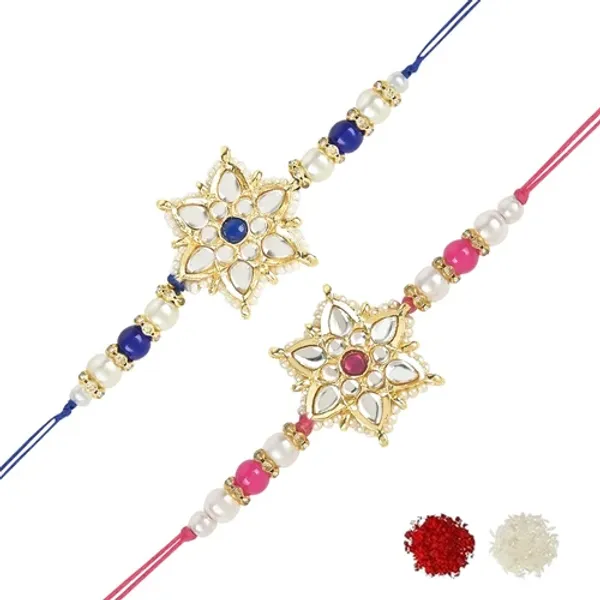 Beautiful_Kundan_&_Pearl_Rakhi_with_Roli_Chawal_&_Card_(Pack_of_2)