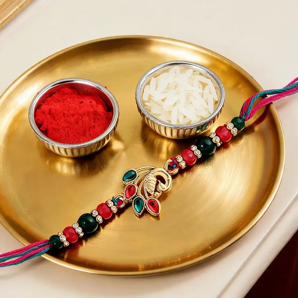 Designer_Peacock_Rakhi_for_Brother