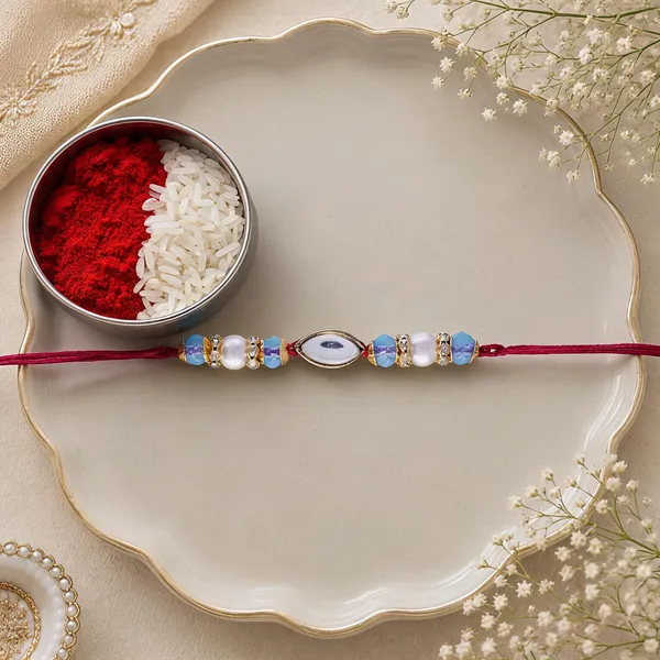 Designer_Pearl_Beads_Studded_Rakhi_Bracelet_for_Brother/_Bhaiya