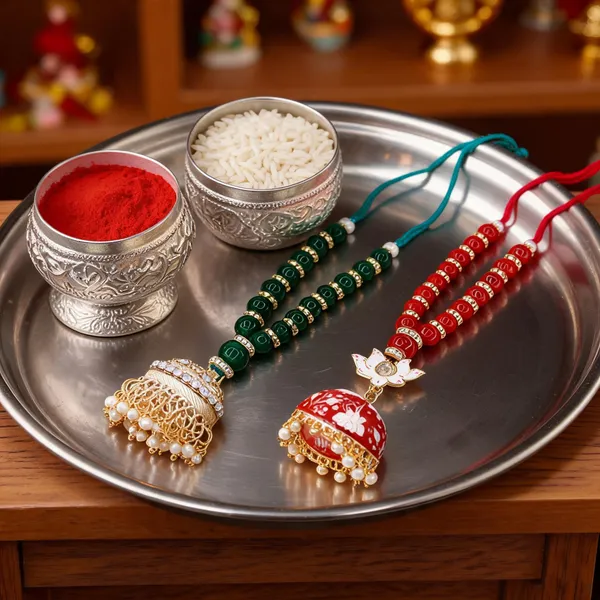 Gold_Plated_Designer_Lumba_Kundan_Pearl_Rakhi_For_Bhabhi