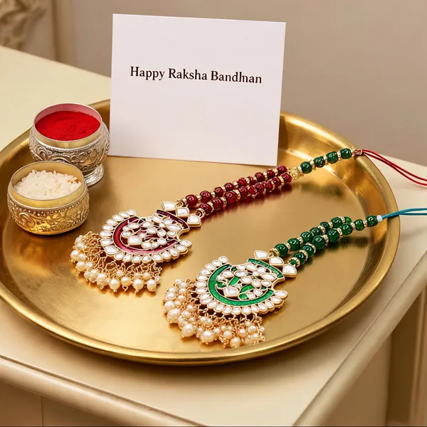 Gold_Plated_Designer_Lumba_Kundan_Pearl_Rakhi_For_Bhabhi