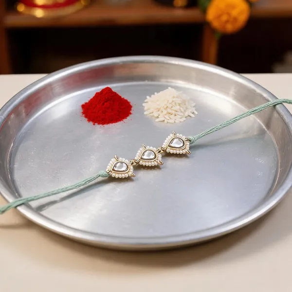 Elegant_Bhaiya_Bhabhi_Lumba_Pearl_&_Rakhi_With_Roli_Chawal_&_Card